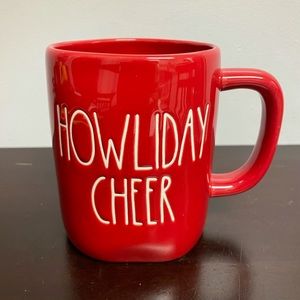 New Rae Dunn “HOWLIDAY CHEER” Mug